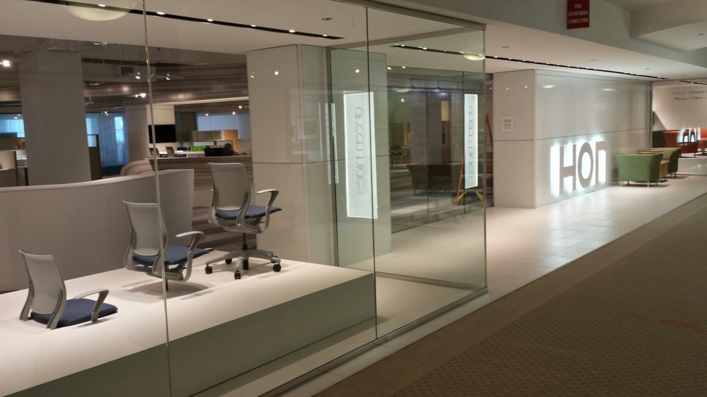 HON showroom at NeoCon 2013