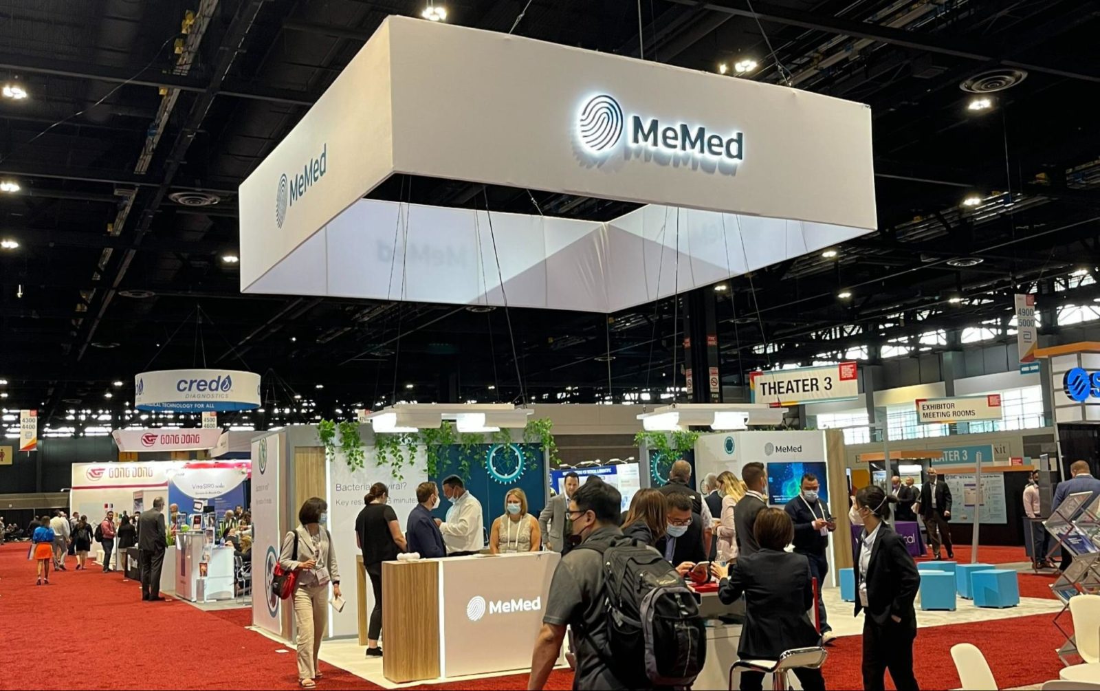 MeMed's exhibit at AACC