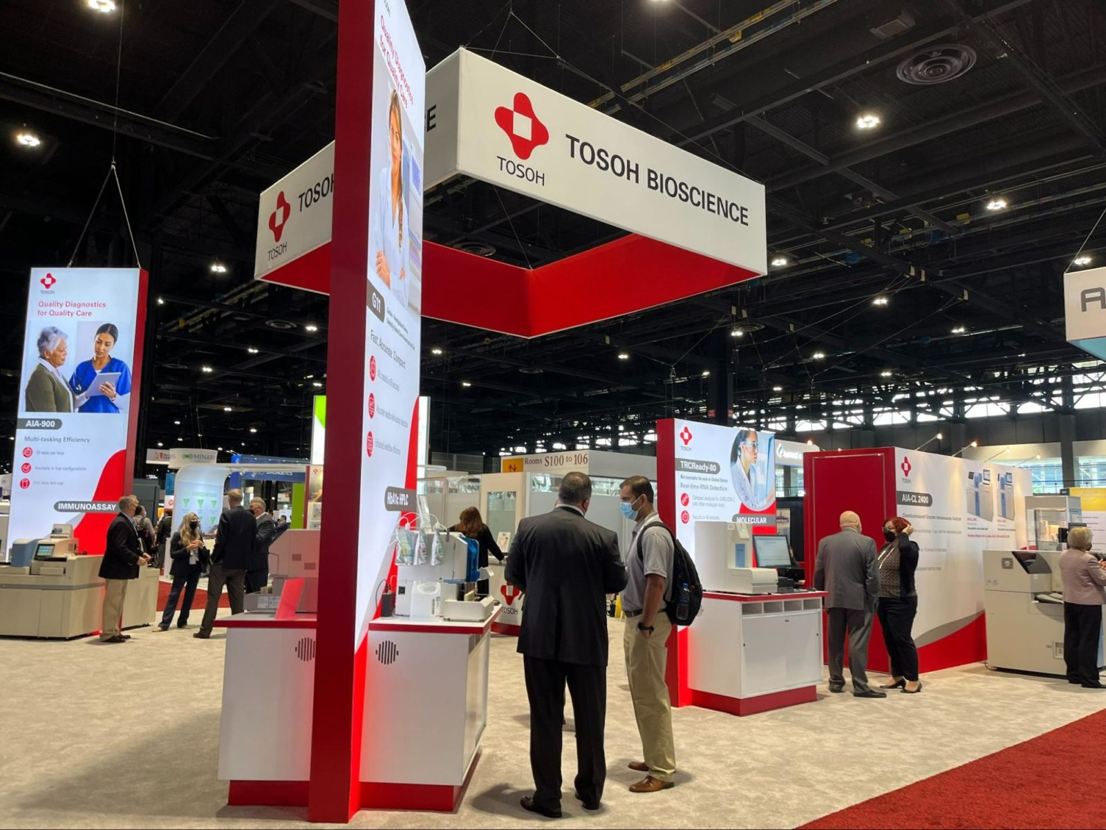 Tosoh Bioscience exhibit