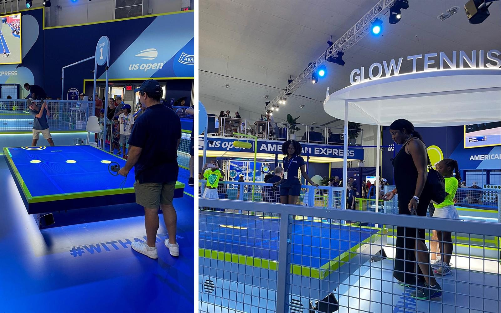 Glow Tennis - US Open