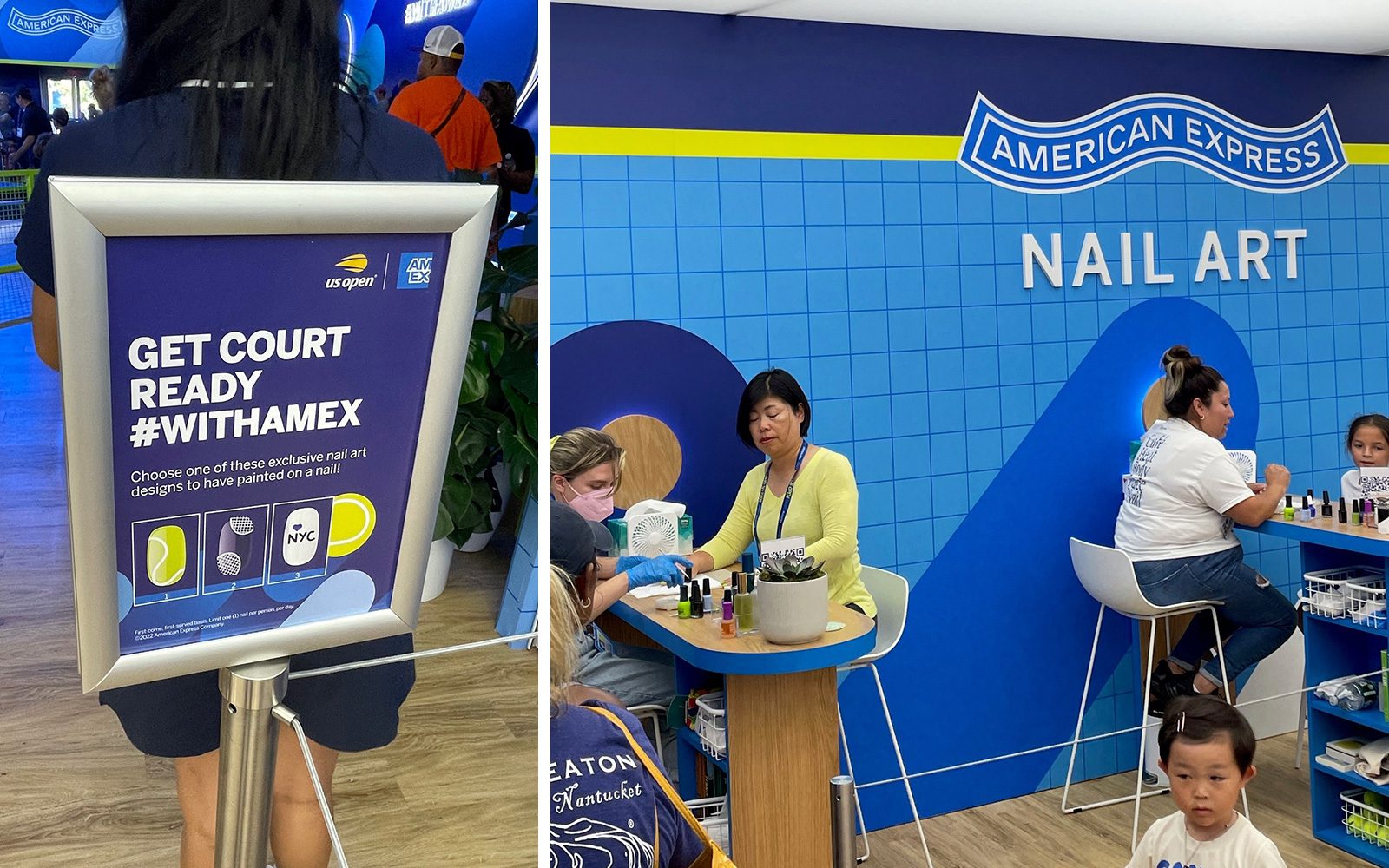 Nail Art Booth - US Open