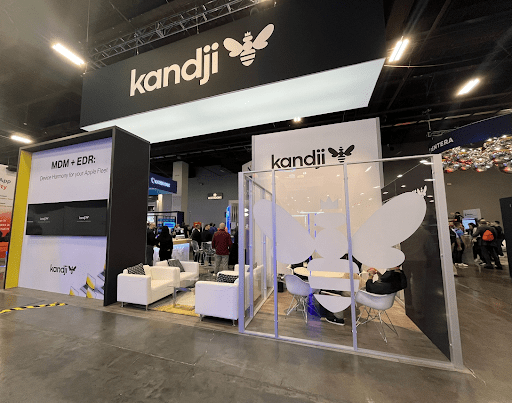Kandji Trade Show Booth