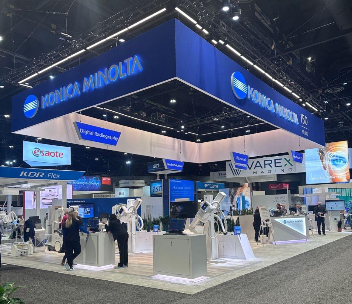 Konica-Minolta Trade Show Booth