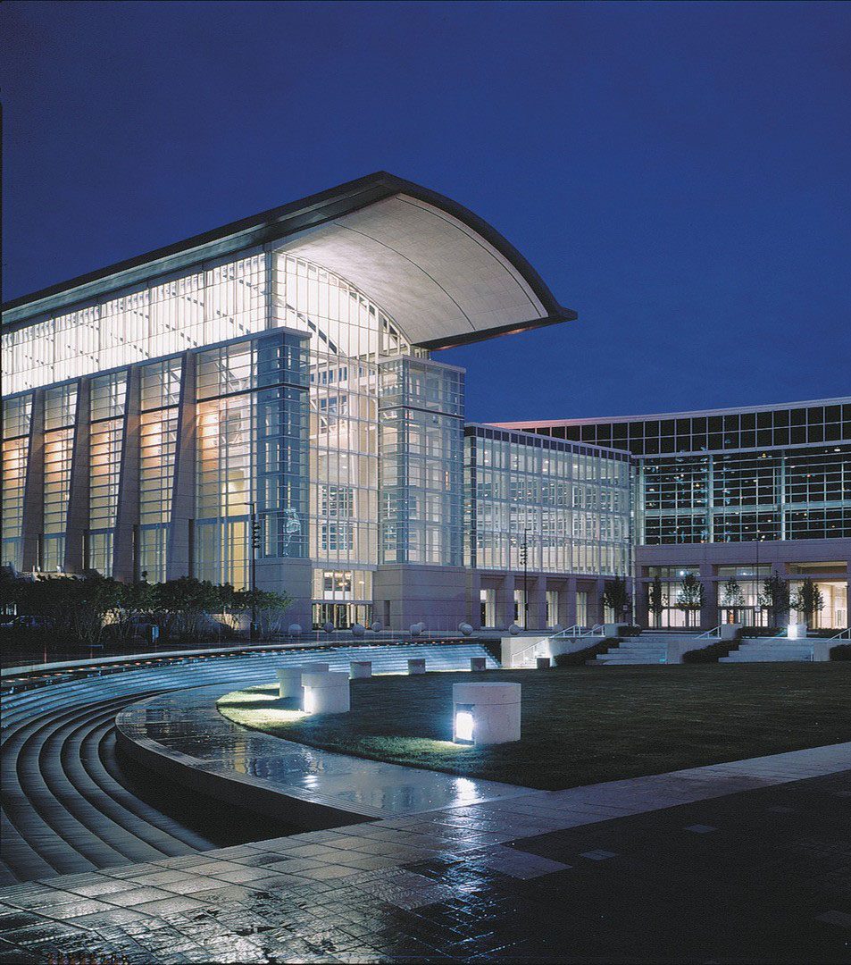 McCormick Place Chicago, view of South Hall Entrance where Trade show exhibits are showcased