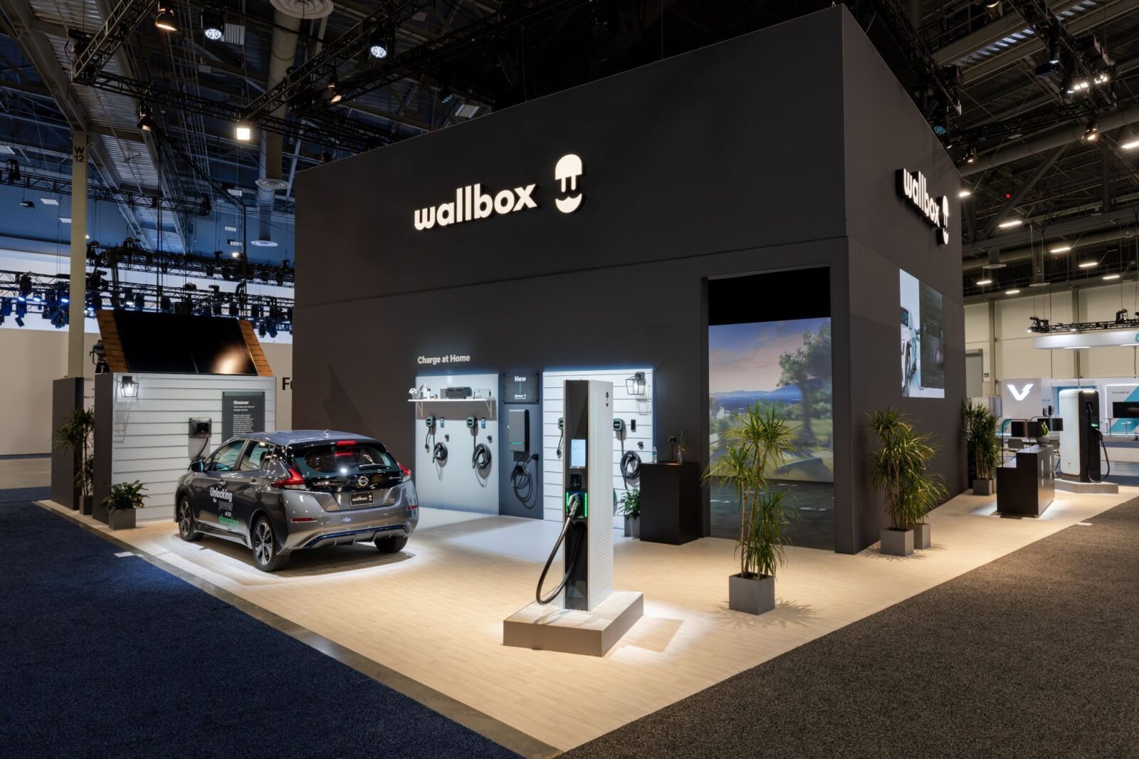 CES exhibit for Wallbox at CES